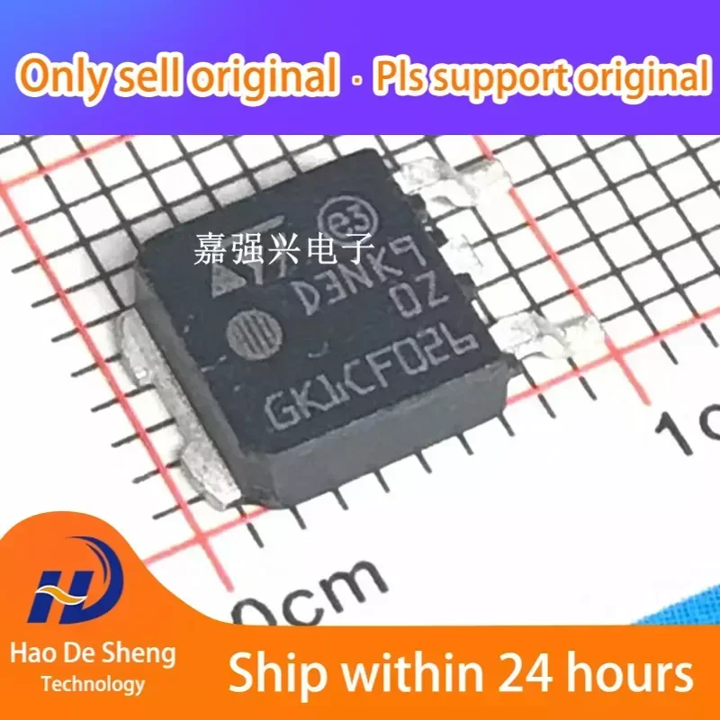10PCS/LOT  STD3NK90ZT4 D3NK90Z TO-252 New Original In Stock