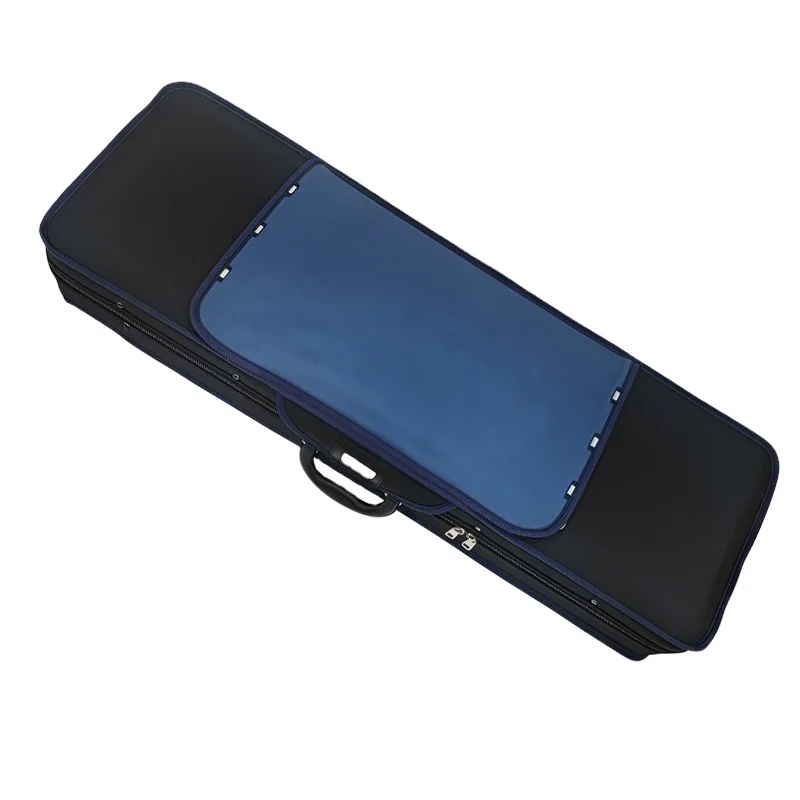 Manufacturer supplies basic square violin cases, inlaid sheet music, a full range of models including bassoon