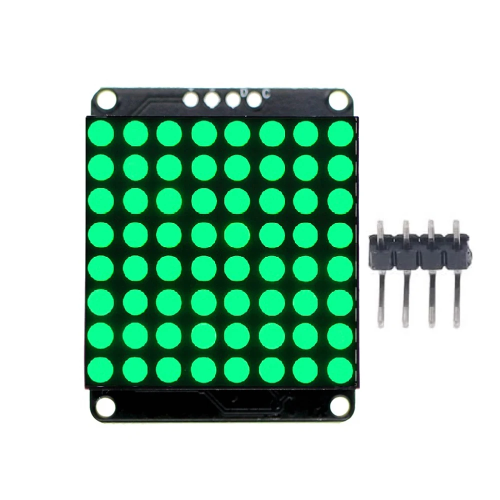 HT16K33 8x8 LED Dot Matrix DIY Kit I2C Interface Microcontroller Module 5V MCU LED Display Control Module for Arduino