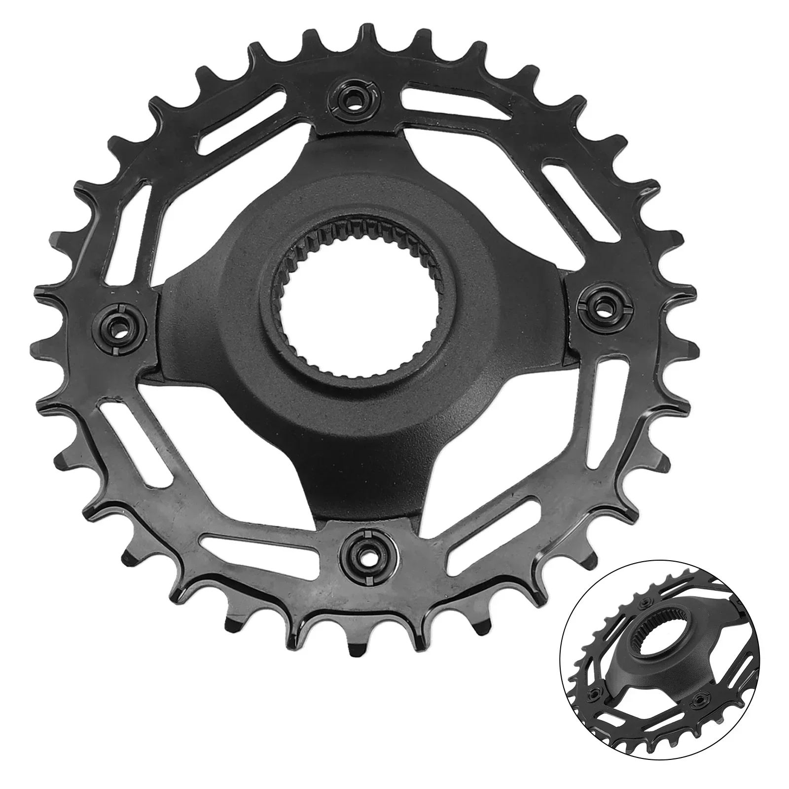 Ebike Chainring For Bafang MidMotor Spider ChainRing Adapter For M500 M510 M620 Easy To Install Bicycle Accessories