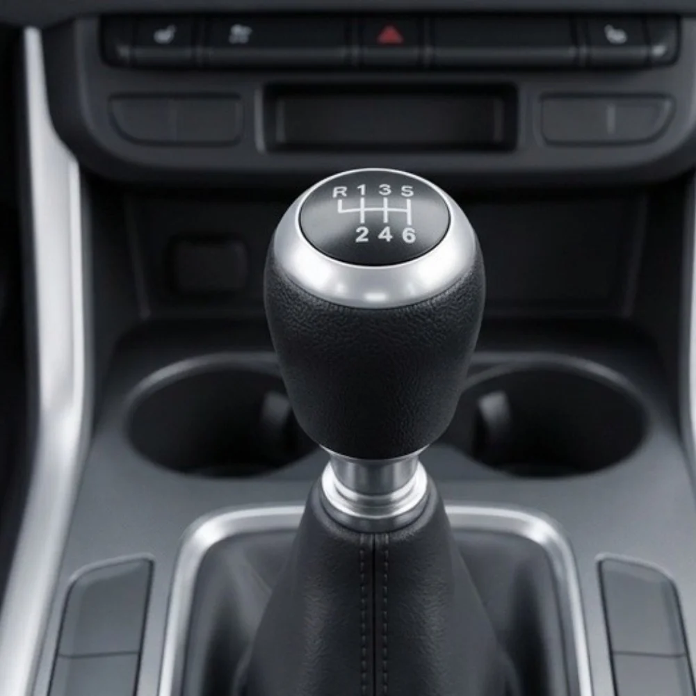 6-Speed Manual Gear Shift Knob For Ford Ranger For T6 AB39-7J407-AC Direct Replace Plastic Shifter/ Handle