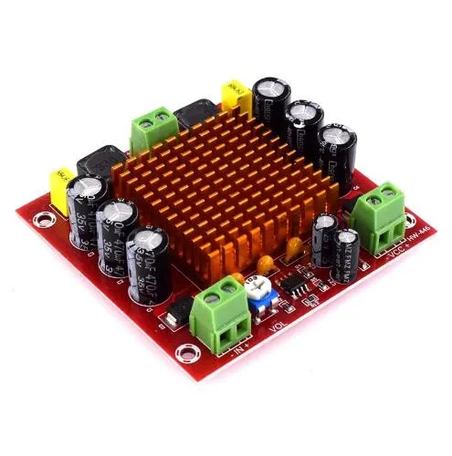 XH-M544 TPA3116DA Mono Amplifier Board Volume Control 150W AMP Module DC 12V 24V Digital High Power Audio Amplifier for Arduino