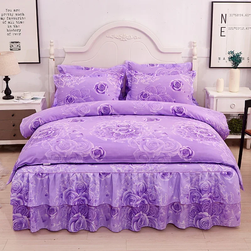 

Bedding Set For Bedroom Soft Bedspreads For Double Bed Home Comefortable Duvet Cover Quality Quilt Cover And Pillowcase