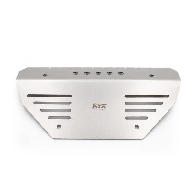 KYX Racing Stainless Steel Frame Protector Chassis Guard Board Upgrades for 1/10 Rc Crawler Car Traxxas 6x6 TRX-6 TRX6 G63 G500
