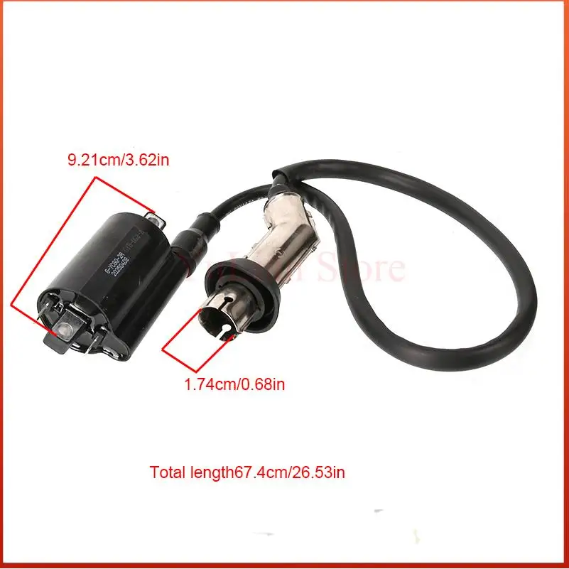 NEW Fits EFI Jonway GTX 250 EFI & 200 Tall Motorcycle with EFI Pedal High-Quality EFI Ignition Coil for GY6 169cc 170cc Engines