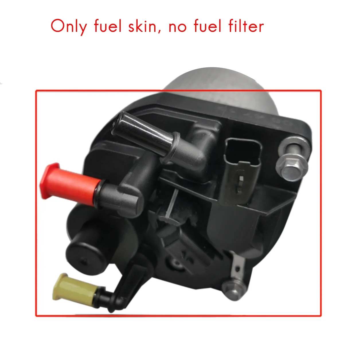 Diesel Fuel Filter Cover Head with Center Tube 9809757980 for Citroen C3 C4 C5 Peugeot 207 208 308 3008 08-15 9672320980