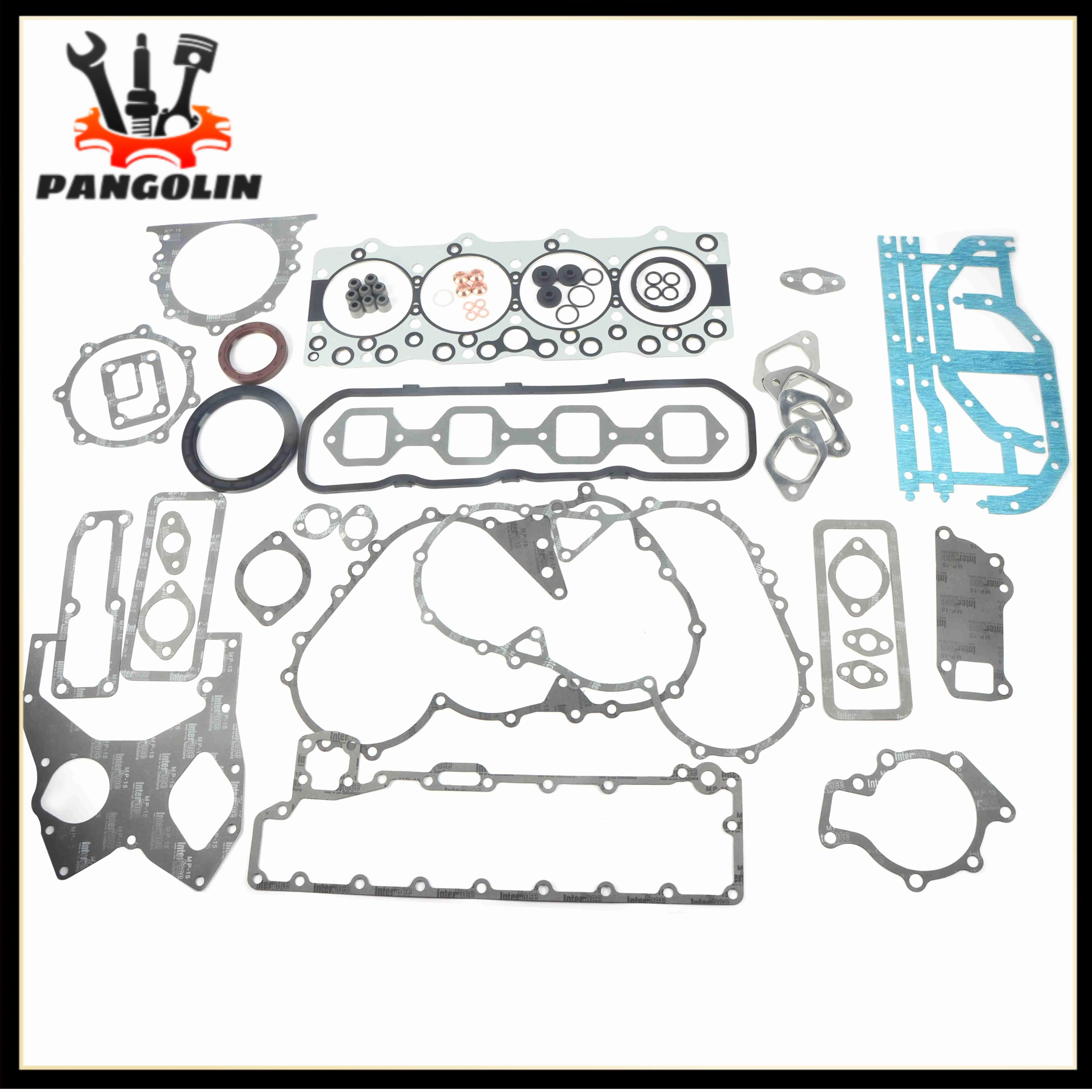 

Полный комплект прокладок двигателя 4BG1 4BG1T для Isuzu Hitachi Kobelco JCB, звеньевый ремень, экскаватор, колесный погрузчик, двигатели, прокладки, уплотнения