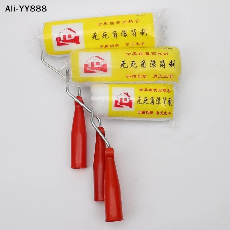 【Ay】Paint Roller Brush Multiple Sizes High Density Lint Free Fabric Perfect For Home Wall Painting DIY Renovation Projects