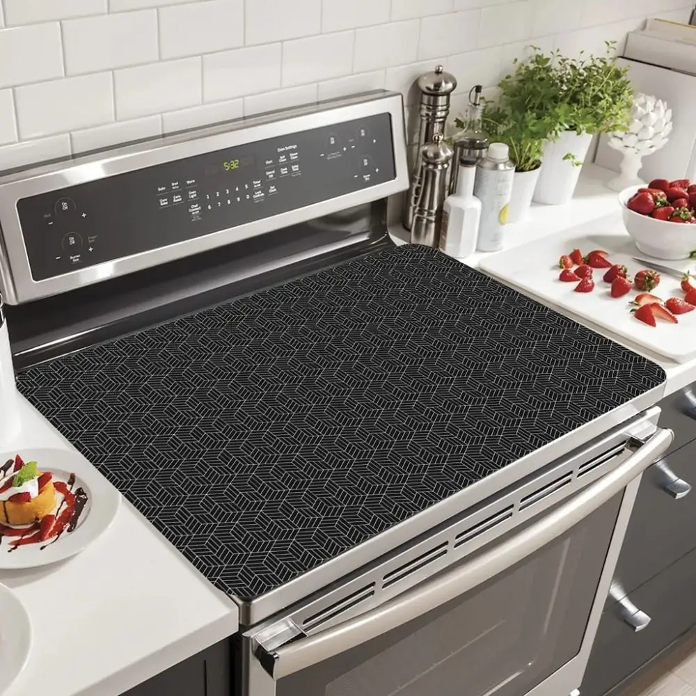 سيليكون التعريفي كوكتوب حصيرة مقاومة للحرارة 52 × 78 سنتيمتر طباخ التعريفي يغطي الغذاء الصف كبير كوكتوب حامي حصيرة المطبخ