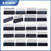 AZDENT Dental Diamond Burs Drill FG 1.6mm for High Speed Handpiece Super Coarse Diamond Dentist Grinding Dental Lab Grinder