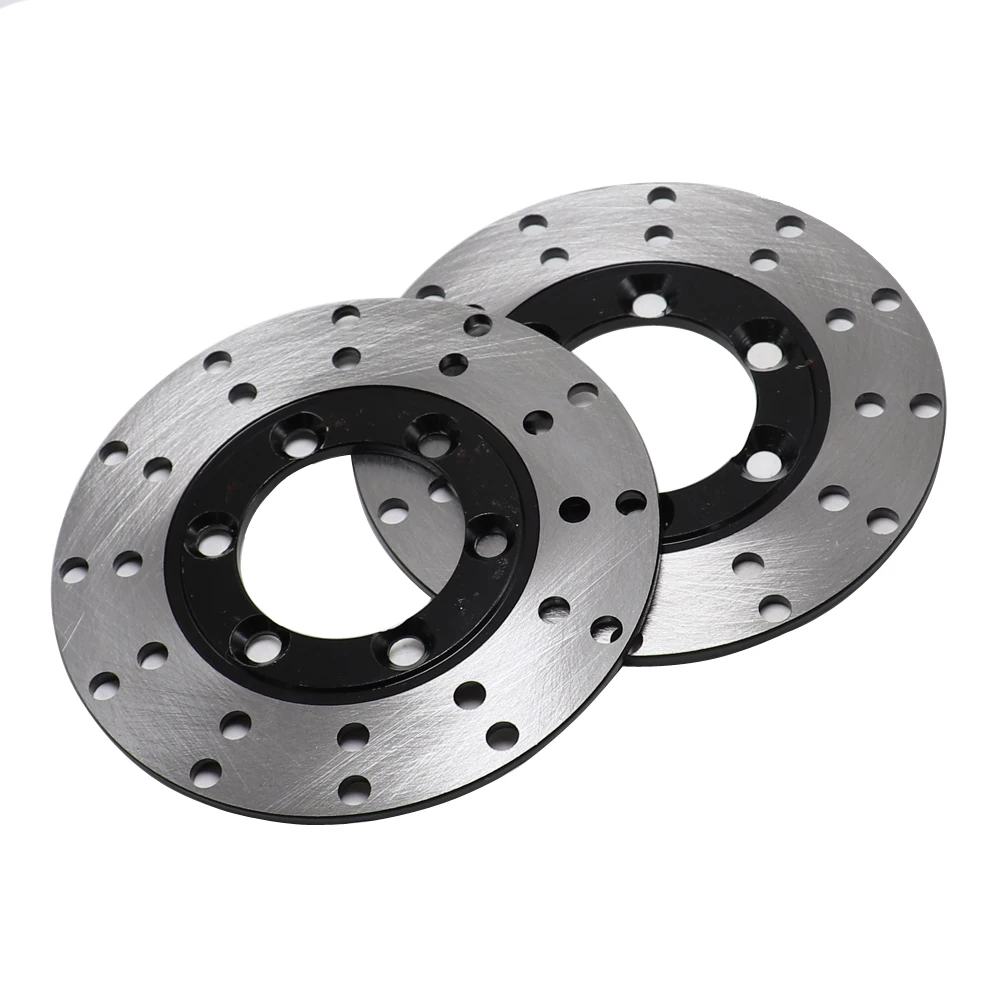 130mm Front 190mm Rear Brake Disc Rotor Set Motorcycle Accessories For 50-250cc ATV Dirt Bike Pit Bike Scooter