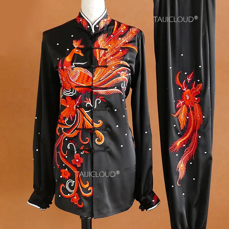 بدلة تايتشي كونغ فو الصيفية للجنسين | الأداء والمنافسة ارتداء النمط الصيني التقليدي فنون الدفاع عن النفس موحدة مخصصة جنون #5