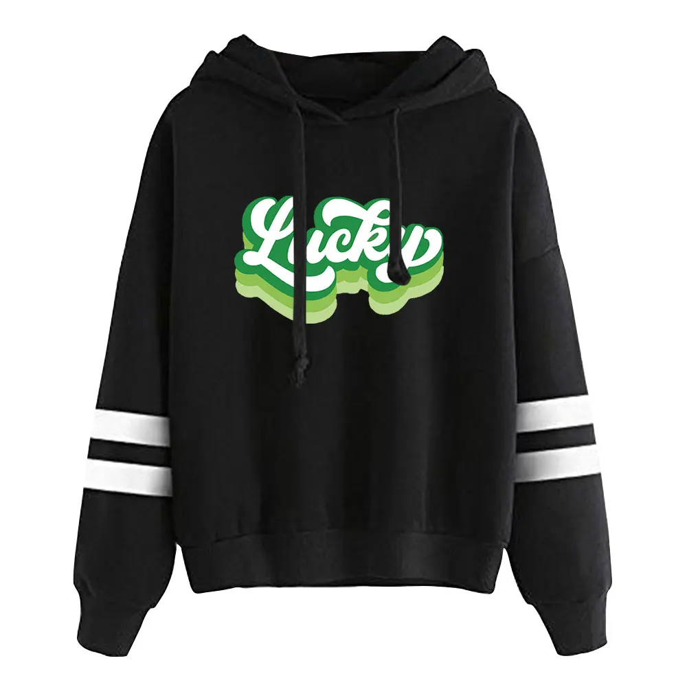 Saint Patrick's Day Lucky Hoodie Sweatshirt Women Man Casual Pullover Fashion Wearing05