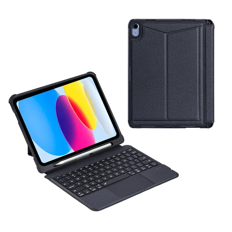 

Wireless Magic Keyboard Case For iPad 10 2022 10th Generation 10.9 inch Tablet Magnetic Protective Case Stand Keyboard Cover