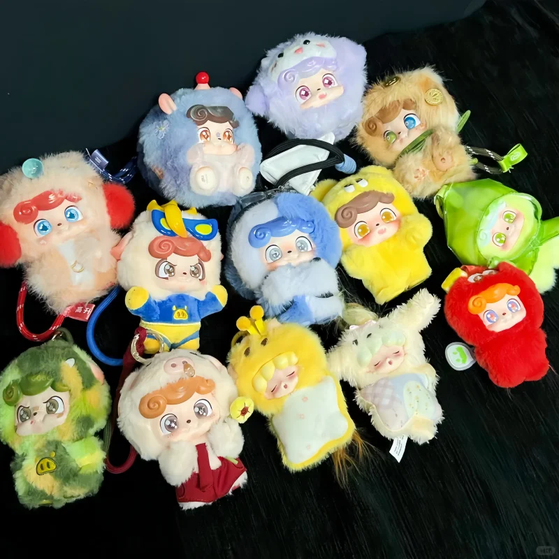 

In Stock Genuine Qkid Good Fortune Series Trendy Vinyl Face Lblind Box Kawaii Style Bag Pendant Keychain Surprise Trendy Gifts