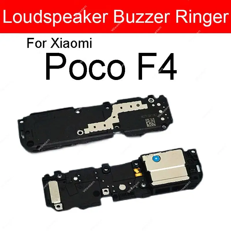 Loudspeaker Sound For Xiaomi Poco C31 C40 C50 C51 C55 X5 F5 M5 M5S M4 Pro 4G 5G Loud Speaker Buzzer Ringer Flex Repair Parts