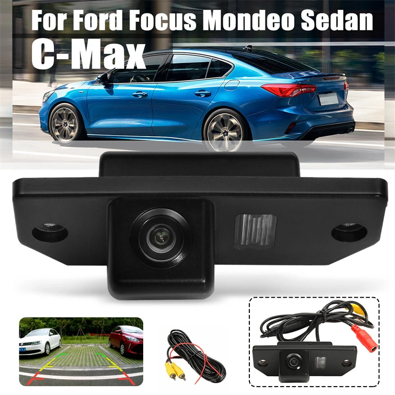 

1pcs Car Rear View Reverse Backup Camera For Ford Focus Sedan/C-MAX 2007-2009/MONDEO