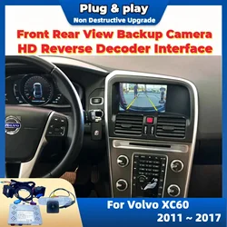 Front Rear Backup Camera Kit For Volvo XC60 2011 2012 2013 2014 2015 ~ 2017 Work With Original Screen Parking Aid Reverse Camera