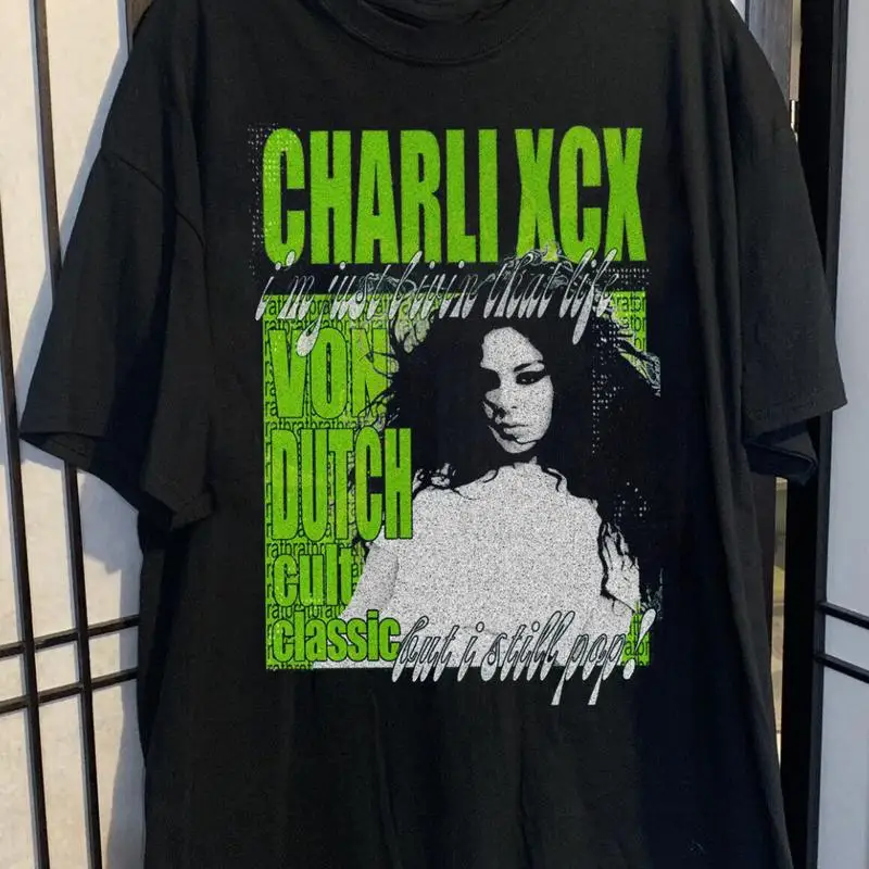 تشارلي Xcx ولكن ما زلت البوب الكبار تي شيرت القطن Bt334