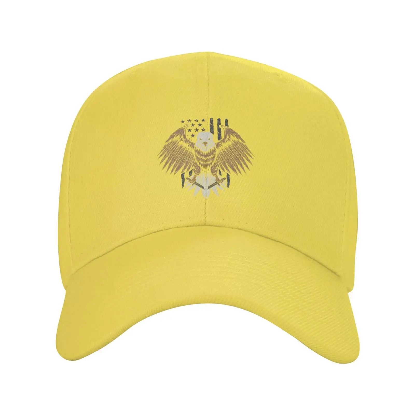 Gorras de béisbol ajustables para hombres y mujeres, sombrero de conductor de camión, gorra de béisbol divertida, amarillo