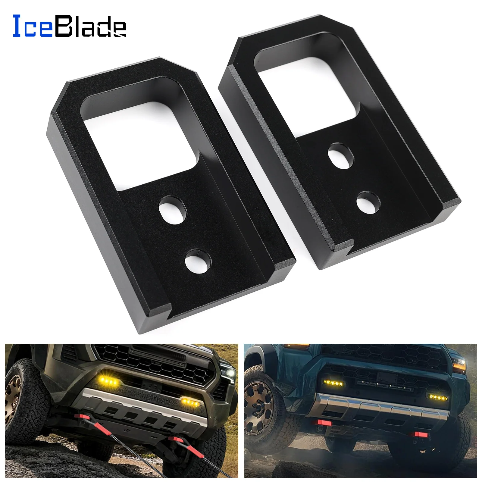 

IceBlade Tacoma 2024-2026/4Runner 2025-2026, Automotive Tow Hook Compatible with Toyota Tacoma 2024-2026 and 4Runner 2025-2026