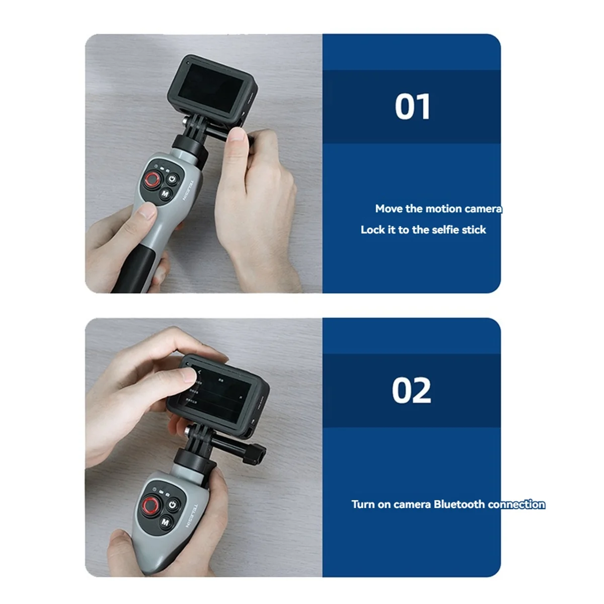 TCE Underwater Selfie Stick Waterproof Diving Extendable Selfie Stick Wireless Remote Control for Hero 8 9 10 11 12