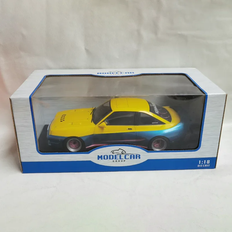MCG 1/18 Maßstab OPEL MANTA B MATTIG Legierung Simulation Auto Modell Statische Sammlung Dekoriert Urlaub Geschenke Spielzeug Souvenir Geschenk