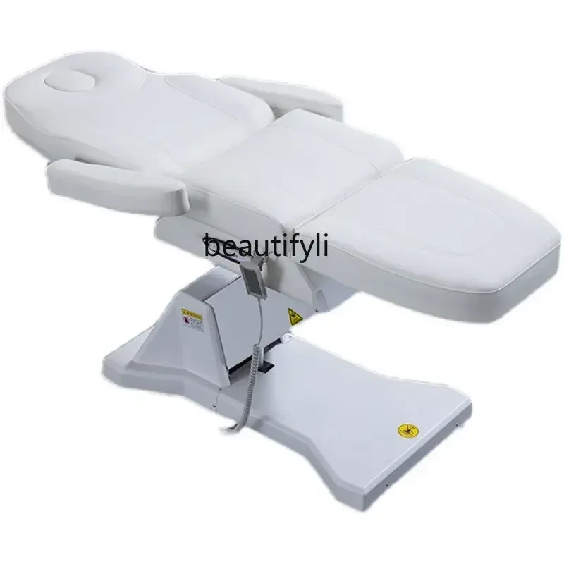 

01 Electric Beauty Bed Eyelash Ear Cleaning Lifting Tattoo Bed