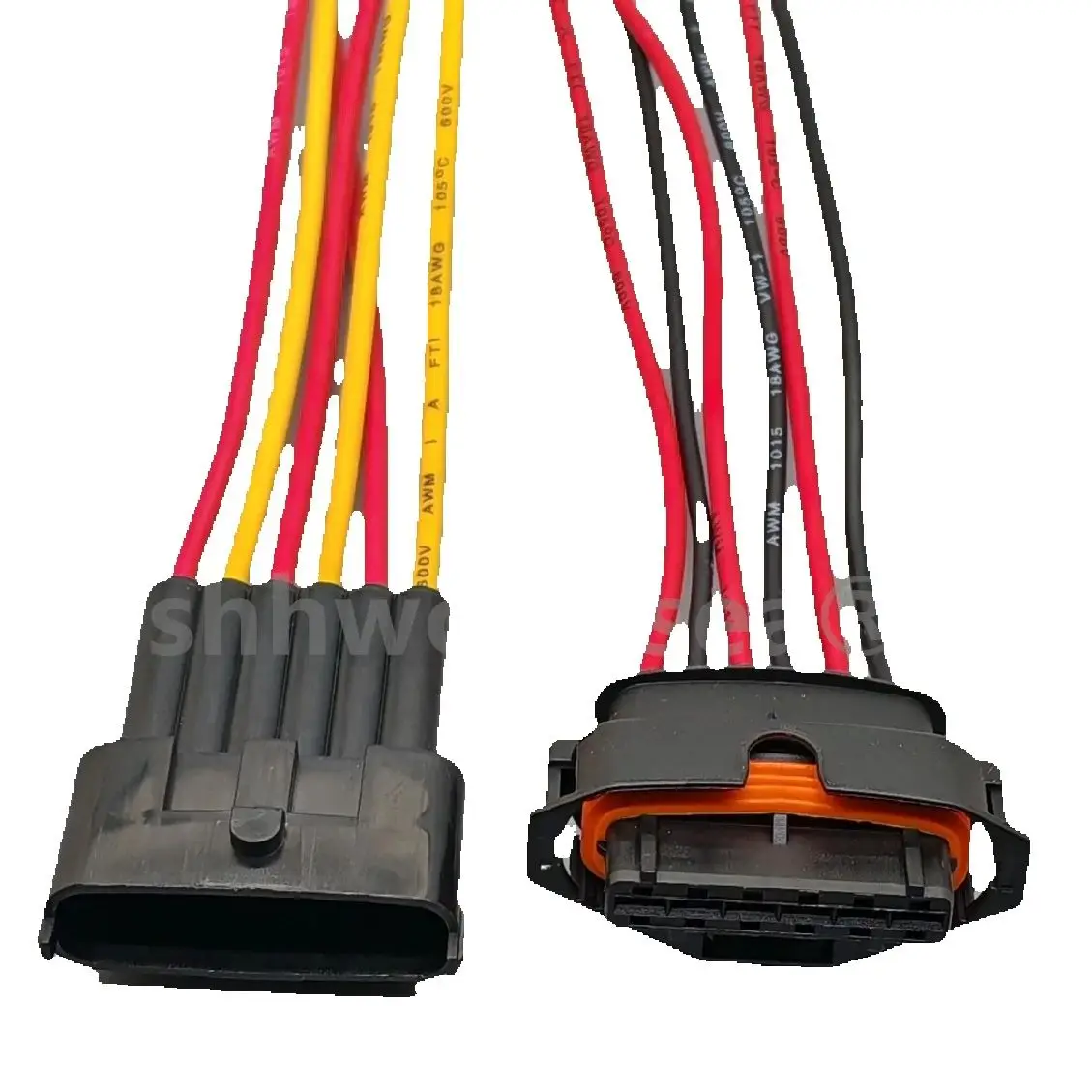 shhworldsea  6 Hole 1928403204 1928404629 1928403740 1928403202 AC Assembly Auto Accelerator Pedal Electrical Plastic socket