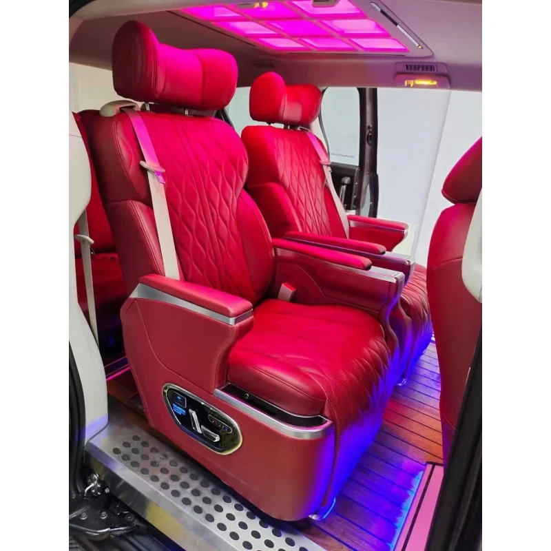 Fits Alphard, Coaster, Hiace, Luxury Custom Electric VIP Rear Seats for MPV, Limousine, Minibus & Camper Van Tuning