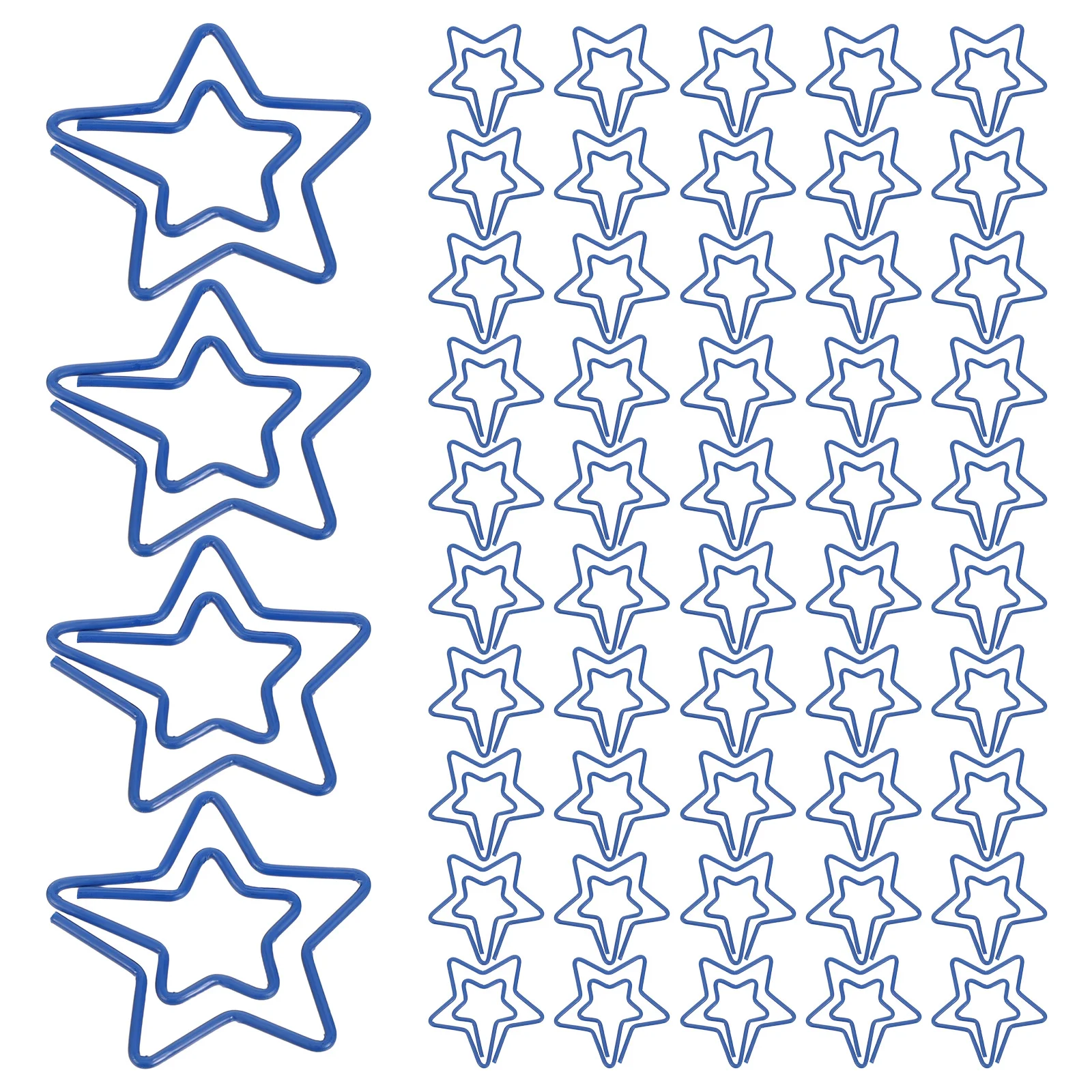 120 قطعة دبابيس ورق على شكل نجمة معدنية صغيرة الجدة مخطط الزخرفية كليب لمكتب المدرسة الزفاف مذكرة ملاحظات القرطاسية #1