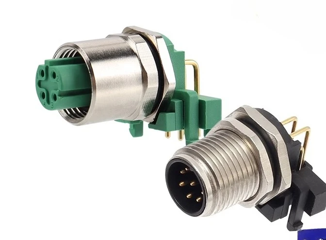 

connector aviation soldering socket 2-core 3-pin 4-hole 5P 6 8 12 core waterproof IP67