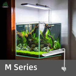 WEEK AQUA M PRO Series Aquarium Lights Full Spectrum Led RGB+UV Fish Tank Lights Accessories APP Control