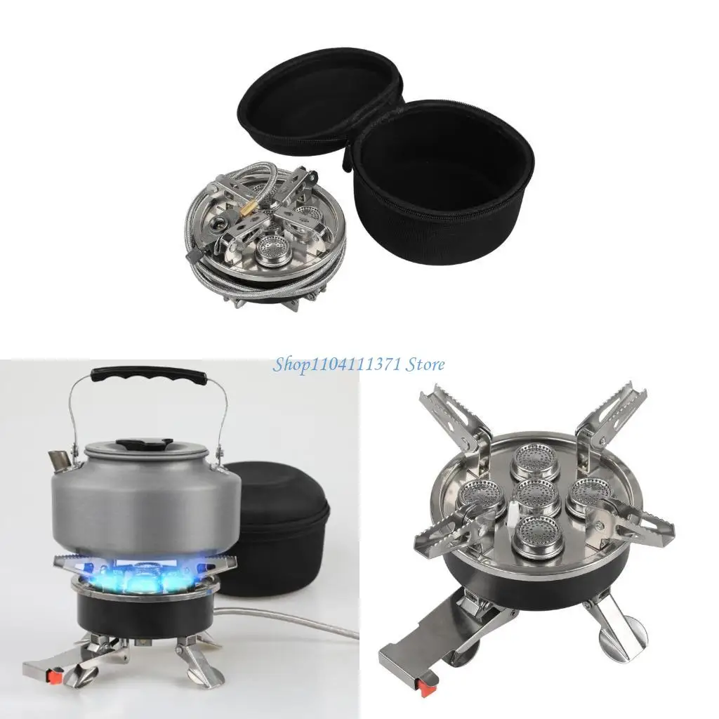 

P9FC Compacts Складываемые 5 горелки Печь Переносы.