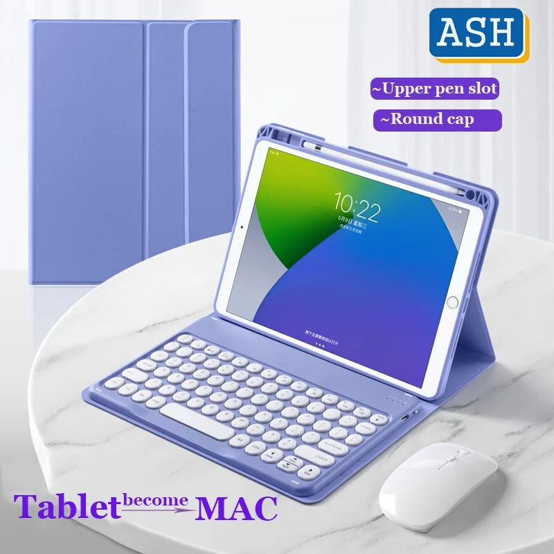 ل Xiaomi Pad 8 8 Pro 11.2 بوصة 2025 MiPad 7 Pro 7 11.2 بوصة Pad 6 Pro 6 5 11 "حافظة لوحة المفاتيح اللاسلكية مع فتحة القلم