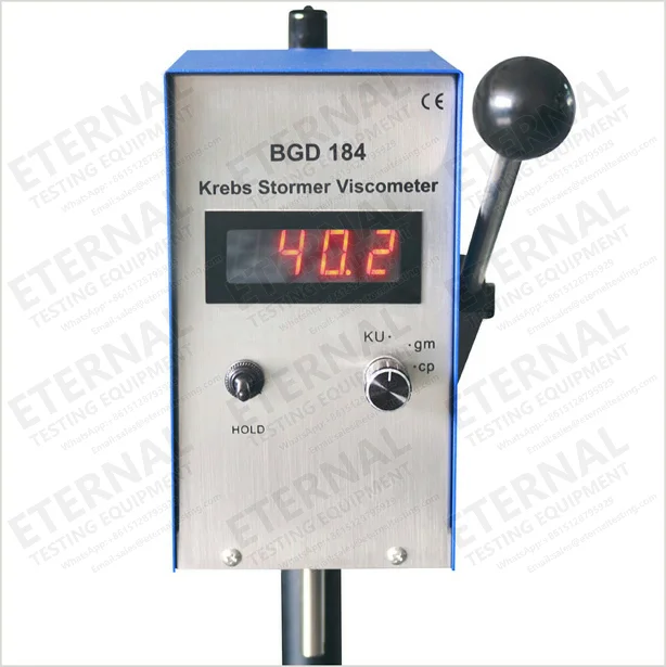 Stormer Viscometer Krebs Spindle Paint Viscosity Tester Ink Brookfield Viscometer