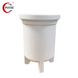 POTIE K2/KT18/KT17 Casting Crucible Melting Crucible Ceramic Shield for Jewelry Refining Melting Machine Jewelry Smelt Tool