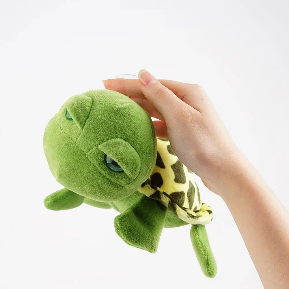 ﻿   หุ่นมือเต่าการ์ตูนตุ๊กตาผ้ากำมะหยี่รูปเต่าสำหรับเด็ก หุ่นมือน่ารัก ของเล่นเสริมพัฒนาการเด็กเล็ก&ของขวัญวันวาเลนไทน์