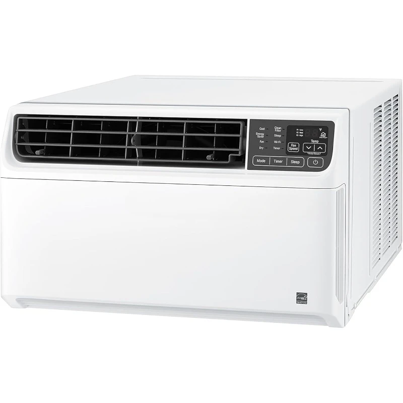 10,000 BTU Smart Window Air Conditioner, 115V, Cools 450 Sq. Ft. for Bedroom, Living Room, Apartment, Dual Inverter