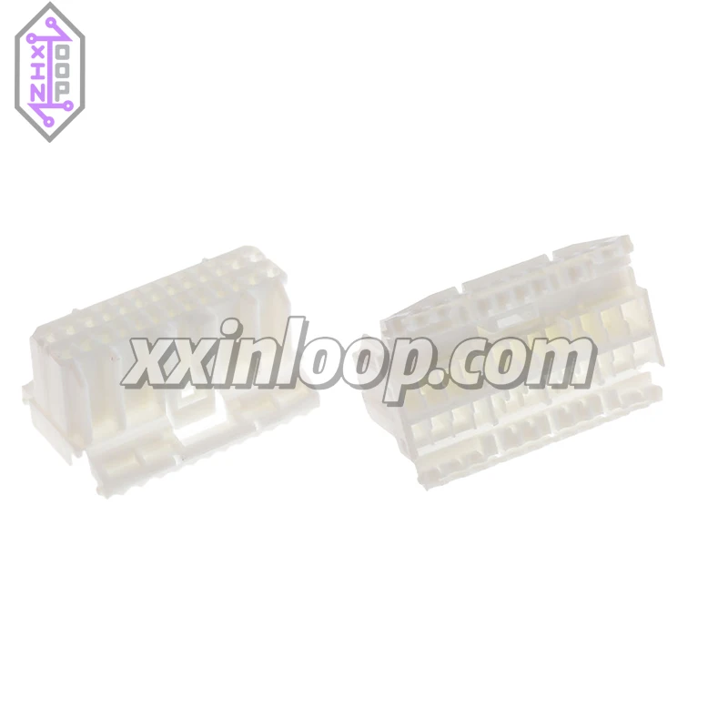 

174515-1 22-контактный автомобильный разъем (корпус) для подключения проводов, 2 ряда, белый, для ремонта и замены автомобильной проводки 1745151