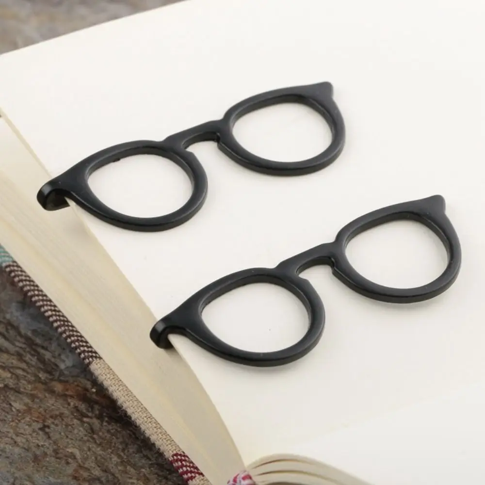 Daily Fashion Jewelry Business Wedding Simple Glasses Shape Clasp Clip Men Necktie Buckle Necktie Bar Clasp Metal Tie Clips