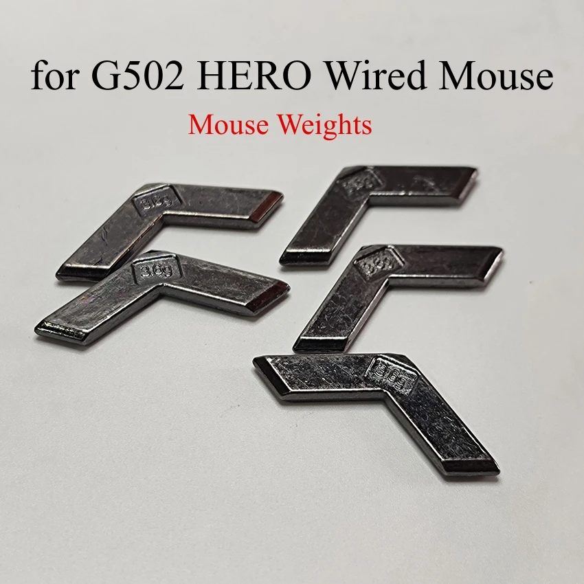 

5 шт. утяжелителей для мыши G502 HERO, аксессуары для модернизации проводной мыши