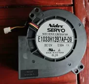 For NIDEC/SERVO E1033H12B7AP-D9 DC12V 0.59A 9733 Double Ball Turbine Blower