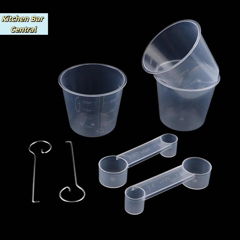 【1Set Bread Machine Maker Parts 200ML Measuring Cup Spoon Kit Removal Tool For Donlim Midea ACA PETRUS Etc】