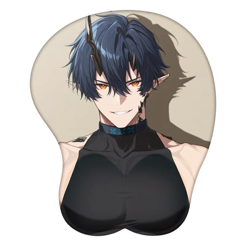 

Flamebringer Anime 3D Mouse Pad Wrist Rest Silicone Creative Gaming Mousepad Mat
