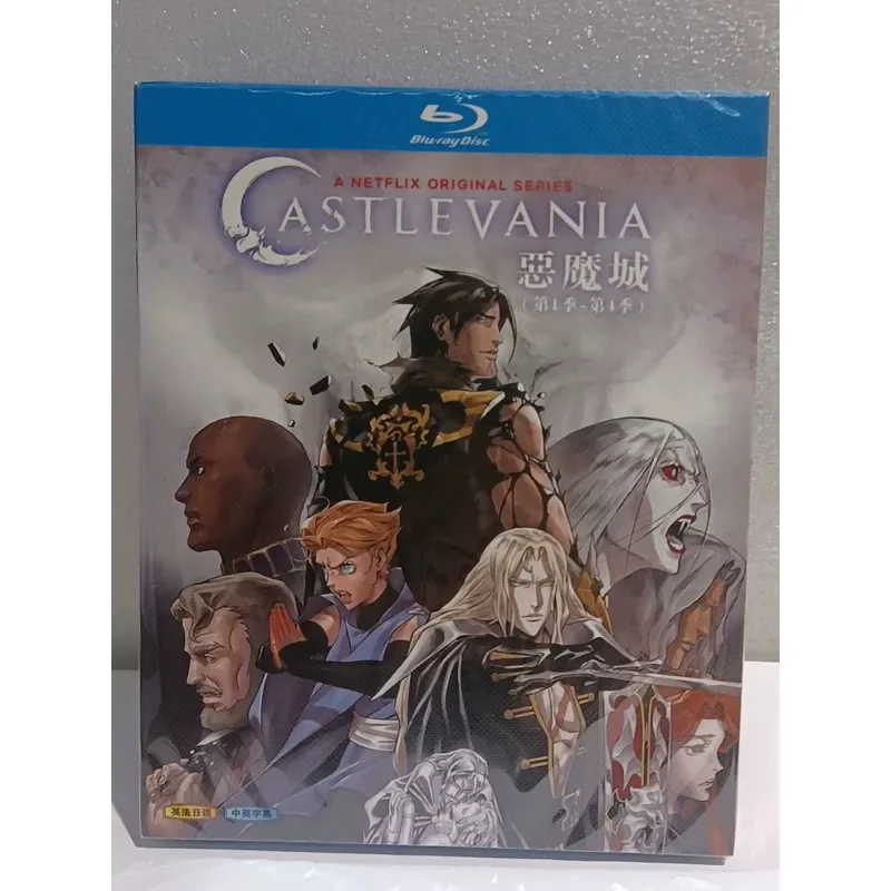 Castlevania Season 1-4 Boxed Blu-ray Brand New and Unopened
