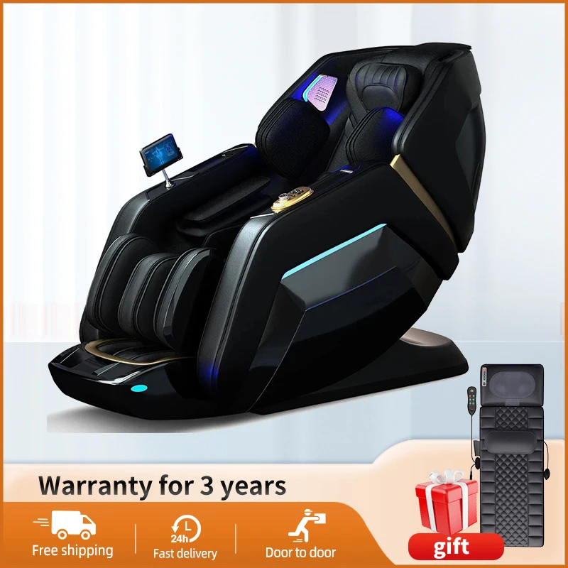 3 Year Warranty 4D SL-Track Zero Gravity full body AirBag Massager Chairs Home 3D Office Chair Luxury Electric Massage Sofa