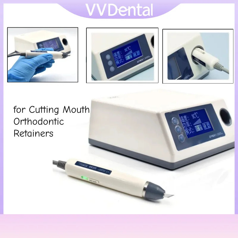 

Dental High - Efficiency Vibration Electric Ultrasonic Carving Tool UC60 for Trimming Mouth Orthodontic Retainers - Dental Lab