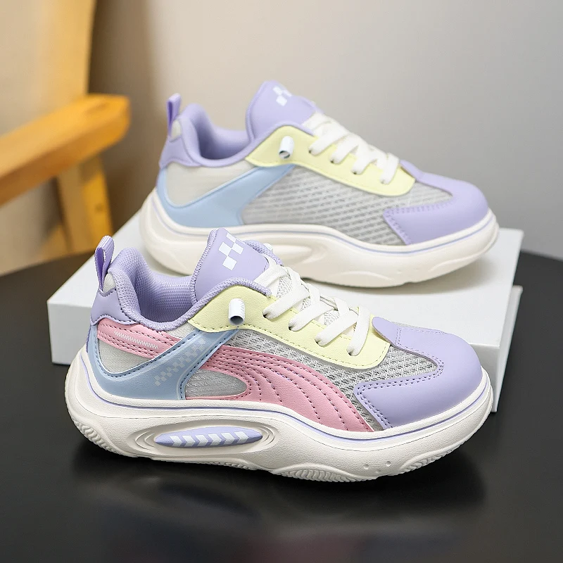 

Four Seasons Breathable Single Mesh Lightweight Casual Sports Sneakers For Kids