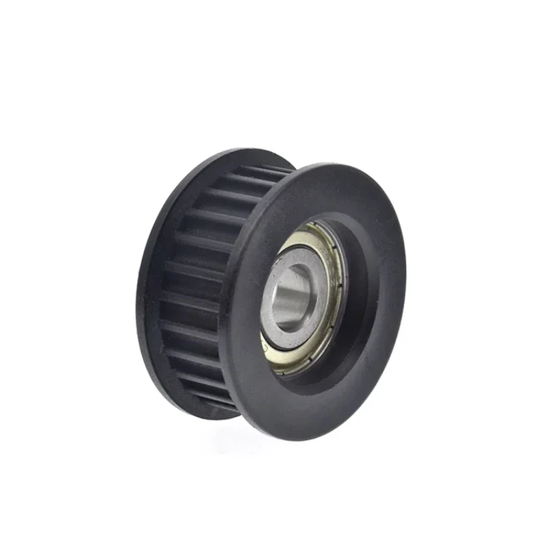4Pcs HTD-5M toothed synchronous belt drive belt 5mm toothed nylon wheel 6200 bearing elevator synchronous wheel
